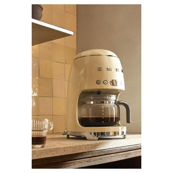 Smeg Dcf01creu Retro Krem Filtre Kahve Makinesi - Görsel 8