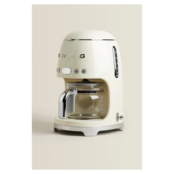 Smeg Dcf01creu Retro Krem Filtre Kahve Makinesi - Görsel 3