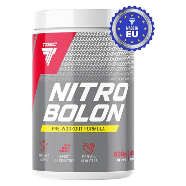 Trec Nitrobolon Pre-Workout 600 Gr ( Sıfır Ürün ) - Garantili - Faturalı - Orijinal Ambalajında - Görsel 2