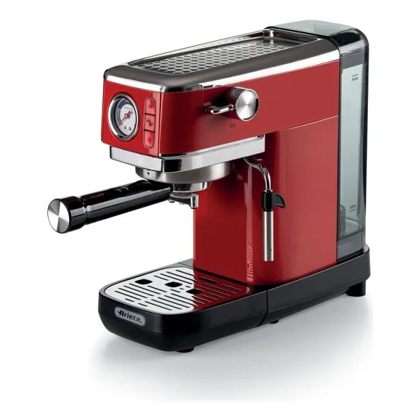 Ariete Moderna Slim 1381/13 Kırmızı Manuel Espresso Makinesi - Görsel 2