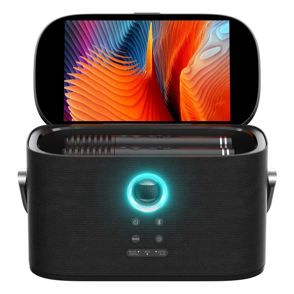 Ikarao Shell S2 Partybox RGB Bluetooth Hoparlör - Görsel 9