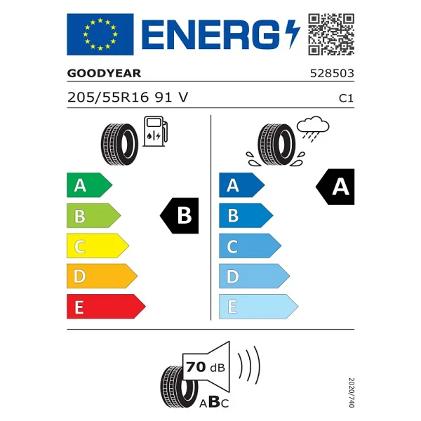 Goodyear Efficientgrip Performance 205/55 R16 91v Yaz Lastiği - Görsel 2