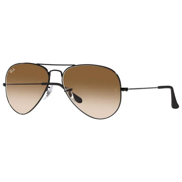 Ray-Ban Aviator 3025 002/51 Black-Brown Güneş Gözlüğü - Görsel 4