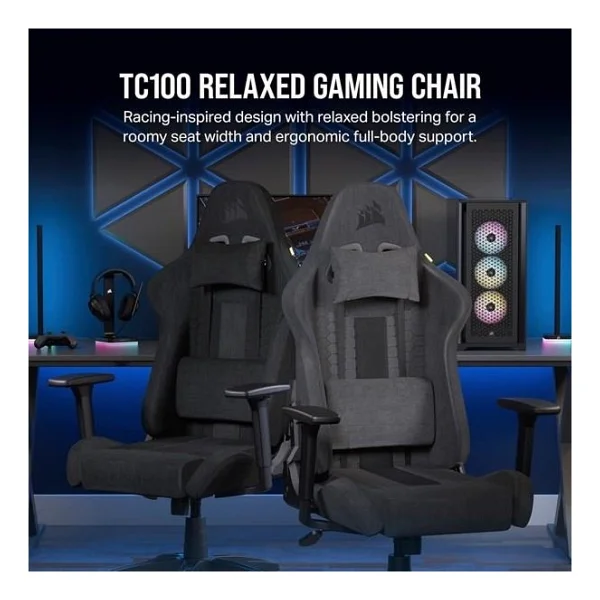 Corsair Tc100 Relaxed Oyuncu Koltuğu - Görsel 5