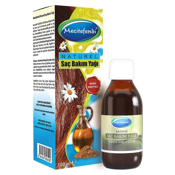 Mecitefendi Naturel 100 Ml Saç Bakım Yağı - Görsel 3