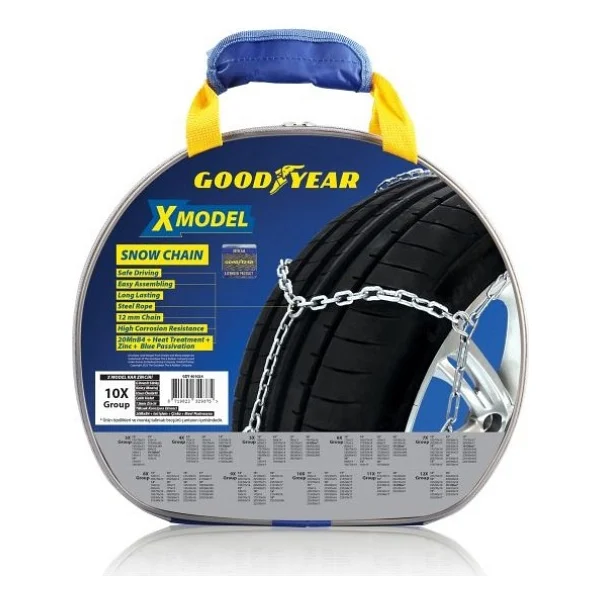Goodyear Kar Zinciri Takmatik Ekstra Mukavemetli 10x3,20 Mm - Görsel 2