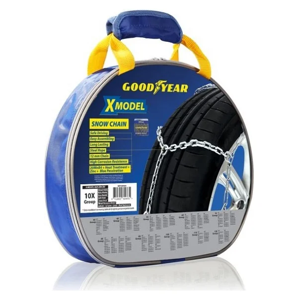 Goodyear Kar Zinciri Takmatik Ekstra Mukavemetli 10x3,20 Mm - Görsel 4
