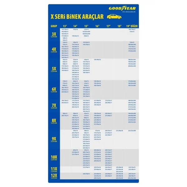 Goodyear Kar Zinciri Takmatik Ekstra Mukavemetli 10x3,20 Mm - Görsel 5
