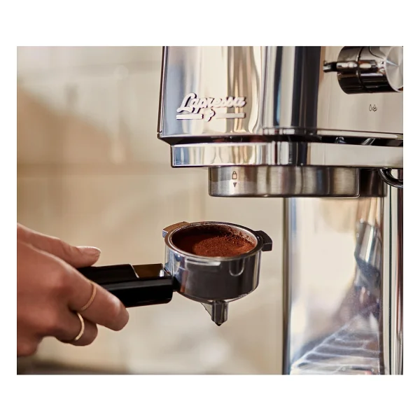 Tchibo Lapressa Çelik Manuel Espresso Makinesi - Görsel 7