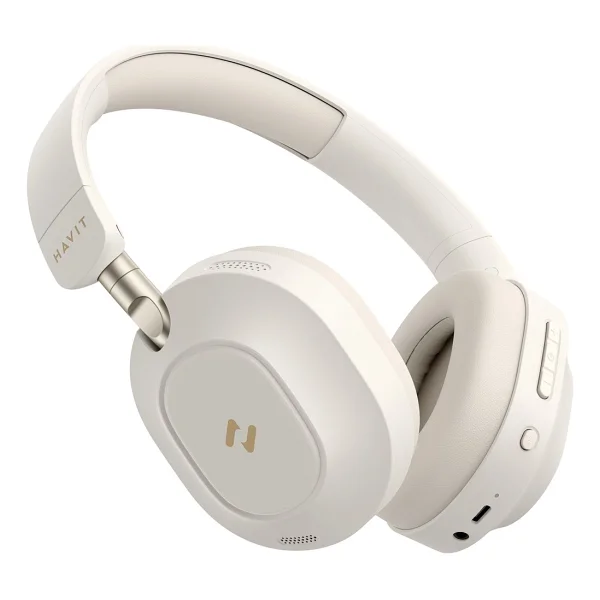 Havit H668bt ANC Mor Kulak Üstü Bluetooth Kulaklık - Görsel 6