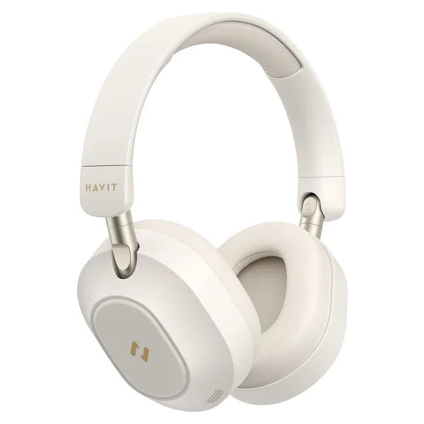 Havit H668bt ANC Bej Kulak Üstü Bluetooth Kulaklık - Görsel 3