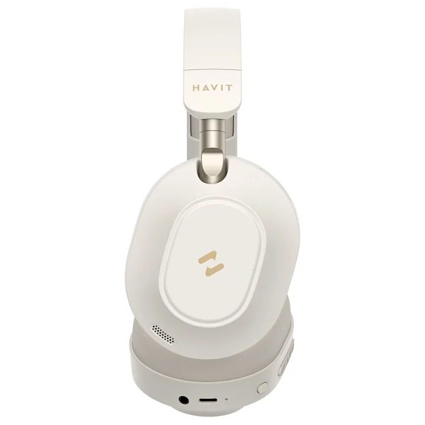 Havit H668bt ANC Bej Kulak Üstü Bluetooth Kulaklık - Görsel 4