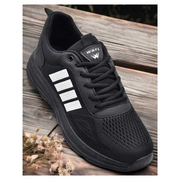 4310-1 Tam Ortopedik Taban Unisex Spor Ayakkabı Yazlık Hafif Eva Taban Günlük Spor Ayakkabı - Lacivert - 40 - Görsel 2