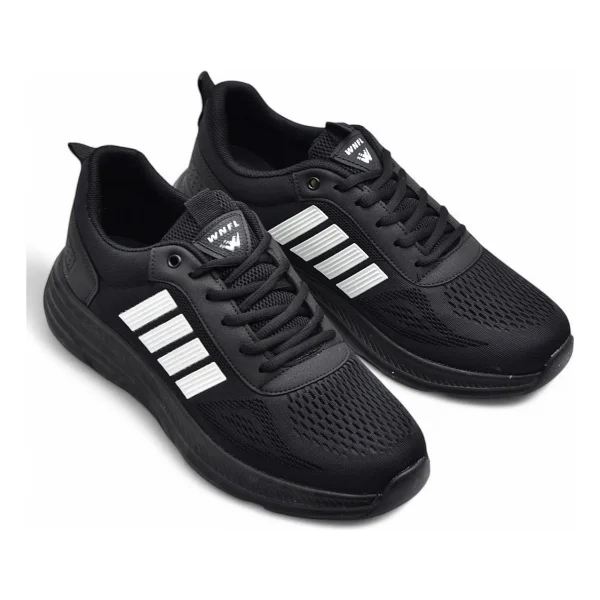4310-1 Tam Ortopedik Taban Unisex Spor Ayakkabı Yazlık Hafif Eva Taban Günlük Spor Ayakkabı - Lacivert - 40 - Görsel 7
