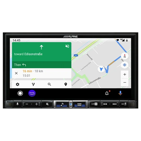 Alpine Ilx-705d 7" Android Carplay Oto Multimedya - Görsel 3