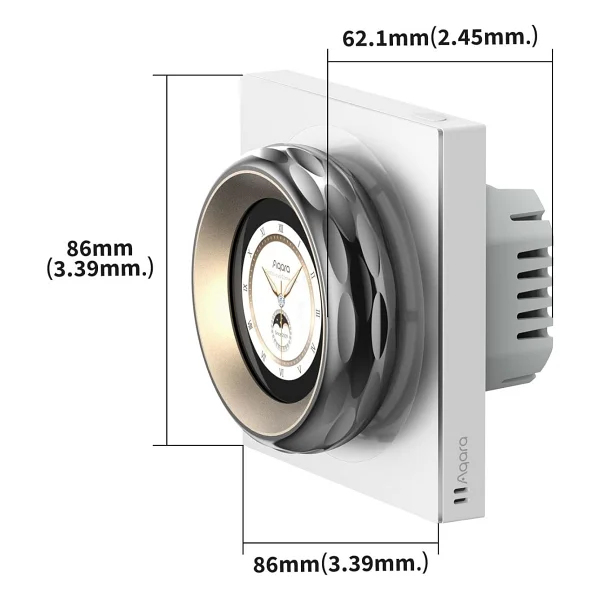 Aqara V1 Ds-K01d Dokunmatik Ayar Kadranı - Görsel 4