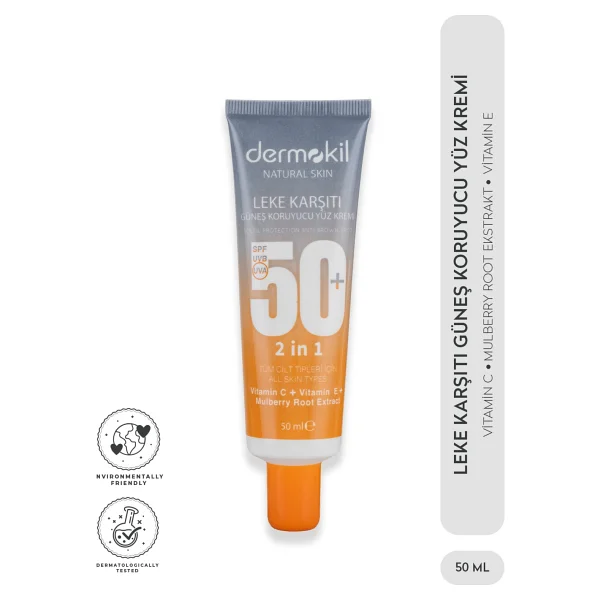 Dermokil Leke Karşıtı 50 Ml 50 Faktör Güneş Kremi - Görsel 4