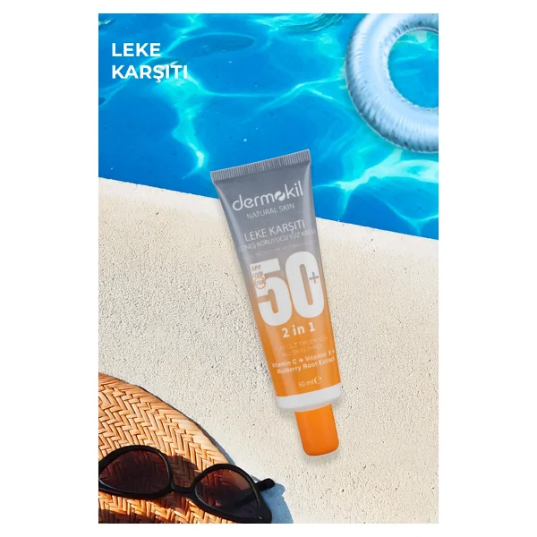 Dermokil Leke Karşıtı 50 Ml 50 Faktör Güneş Kremi - Görsel 3