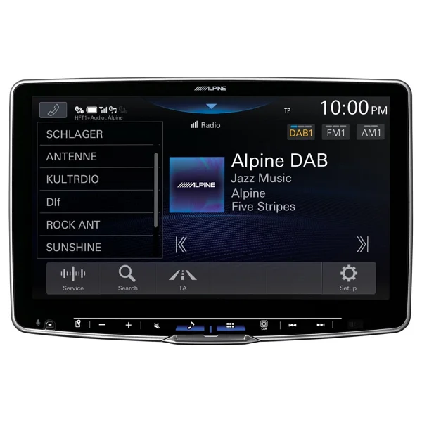 Alpine Halo 11 iLX-F115D 11" Android CarPlay Oto Multimedya - Görsel 3