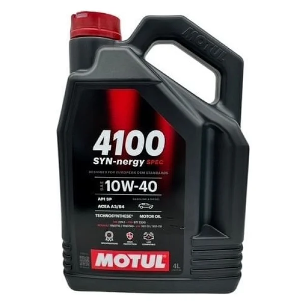 Motul 4100 Syn-Nergy Spec 10w-40 4 Lt Motor Yağı - Görsel 3