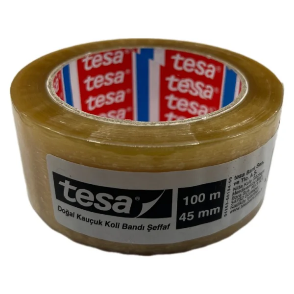 Tesa 4263 100 M X 45 Mm Doğal Kauçuk Koli Bandı - Görsel 3
