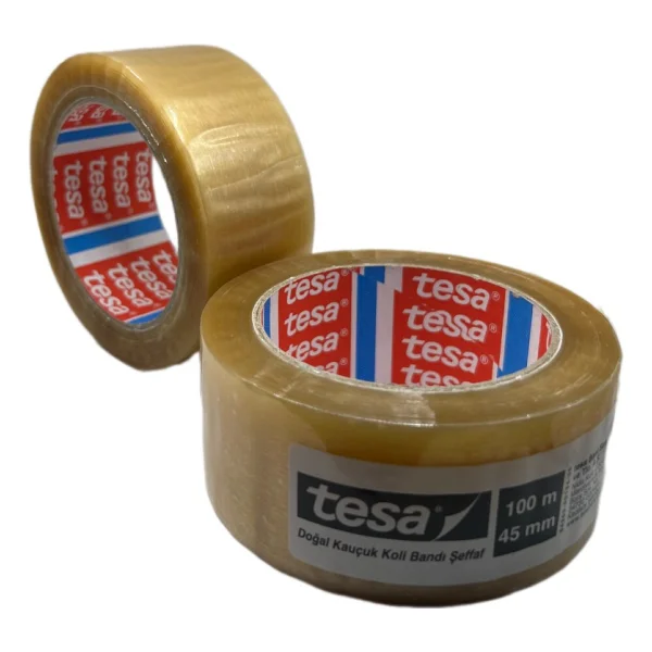 Tesa 4263 100 M X 45 Mm Doğal Kauçuk Koli Bandı - Görsel 2