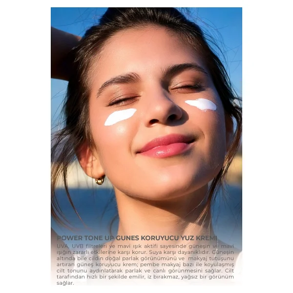 Dermokil Power Tone Up 50 Ml 50 Faktör Güneş Kremi - Görsel 3