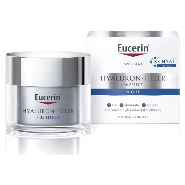 Eucerin Hyaluron-Filler + 3x Effect 50 Ml Gece Kremi - Görsel 6