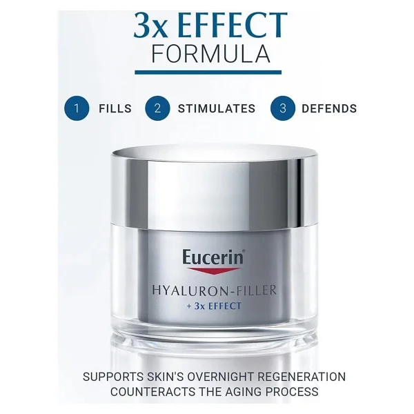 Eucerin Hyaluron-Filler + 3x Effect 50 Ml Gece Kremi - Görsel 3