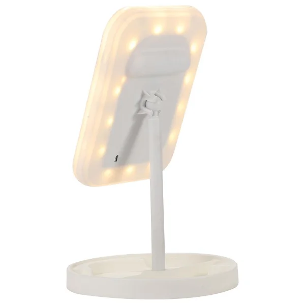 Polosmart Pbs517 Şarjlı LED Işıklı Makyaj Aynası Beyaz - Görsel 2