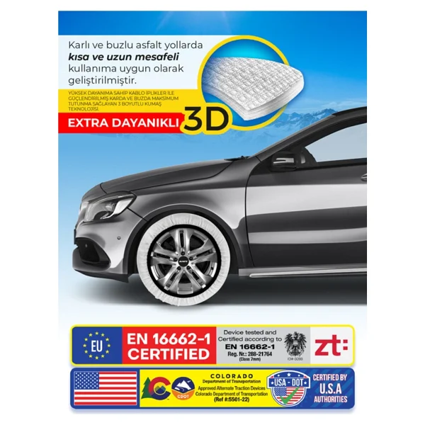 Matte Superx Series Medium Kar Çorabı - Görsel 2