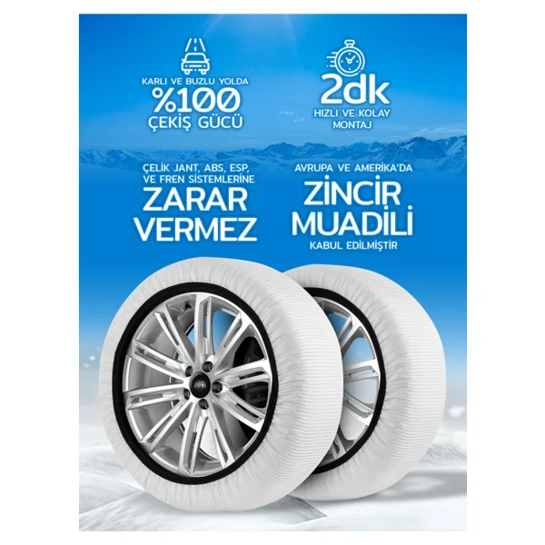 Matte Superx Series Medium Kar Çorabı - Görsel 3