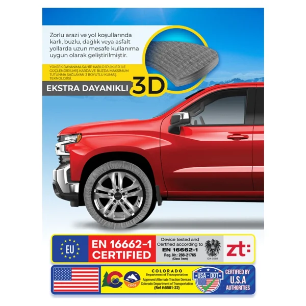 Matte Extra Pro Kar Çorabı - Görsel 2