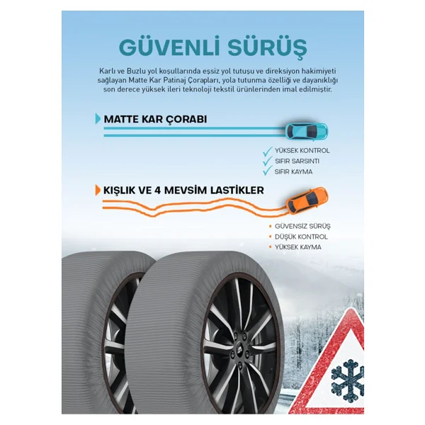 Matte Extra Pro Kar Çorabı - Görsel 5