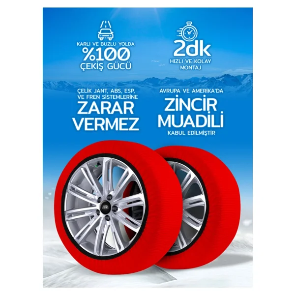 Matte Active Classic 62 Numara Medium Kar Çorabı - Görsel 8