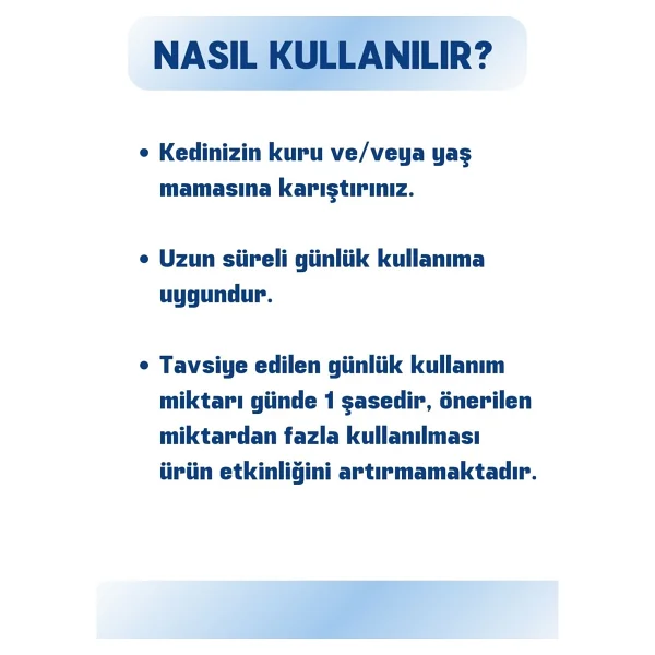 Sunrise Aım30 Kedilerin Böbrek Sağlığını Koruyan Toz Gıda Takviyesi 3.2 Gr X 7 Şase Lezzetli Atıştırmalık - Görsel 5