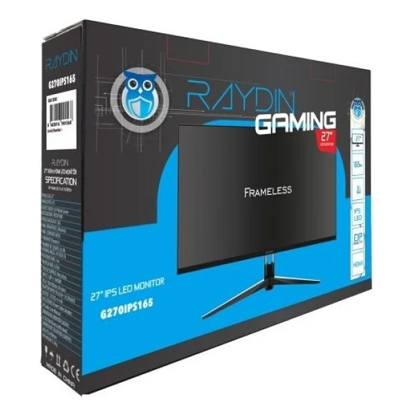 Raydın G270ıps165 27" 1 Ms Full HD Ips 165 Hz Oyuncu Monitörü - Görsel 3
