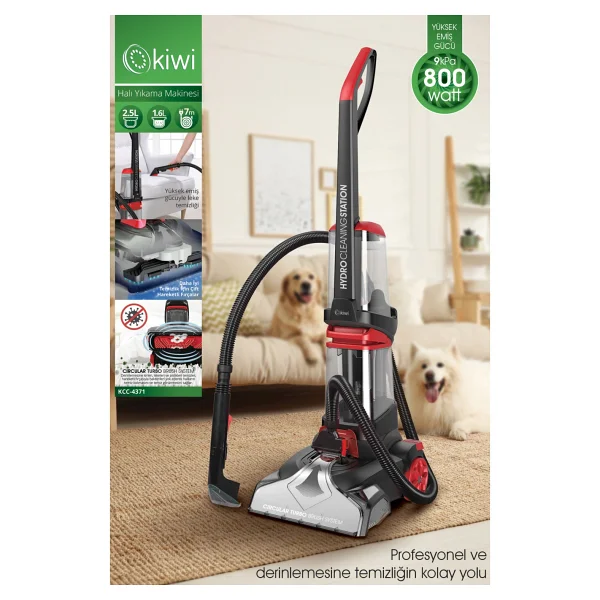 Kiwi Kcc-4371 Pro Koltuk Ve Halı Yıkama Makinesi - Görsel 3