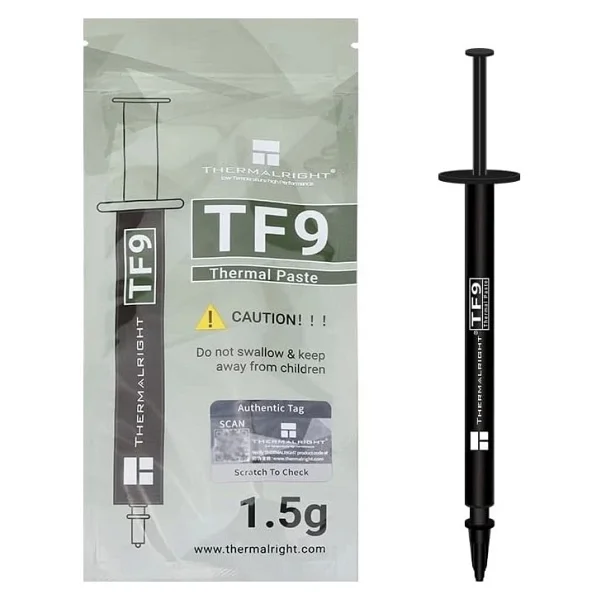 Thermalright Theramlright Tf9 Termal Macun 1.5gr - Siyah - Görsel 3