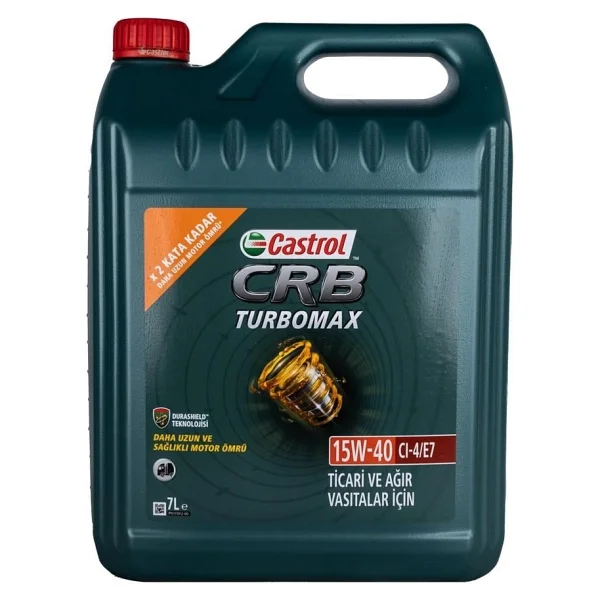 Castrol Crb Turbomax 15w-40 Cı-4/E7 7 Lt Motor Yağı - Görsel 2