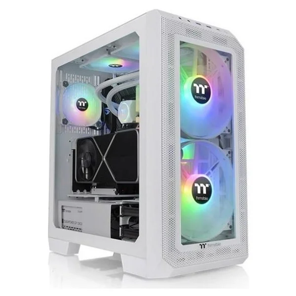 Thermaltake View 300 Mx Ca-1p6-00m6wn-00 Argb Fanlı Beyaz E-Atx Oyuncu Kasası - Görsel 10