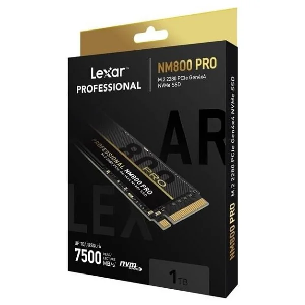 Lexar Nm800 Pro Lnm800p512g-Rnnng Pcı-Express 4.0 512 GB M.2 SSD - Görsel 2