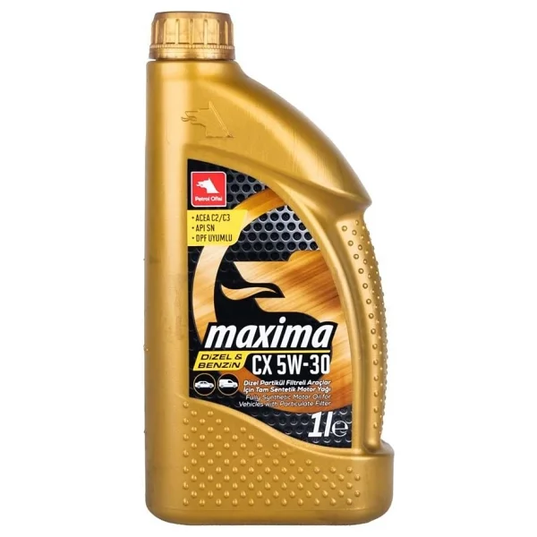 Petrol Ofisi Maxima Cx 5w-30 1 Lt Motor Yağı - Görsel 4