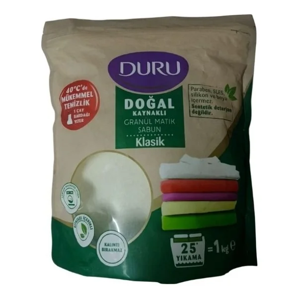 Duru Doğal Granül Matik Sabun Klasik 1000 Gr - 1 Kg - Görsel 3