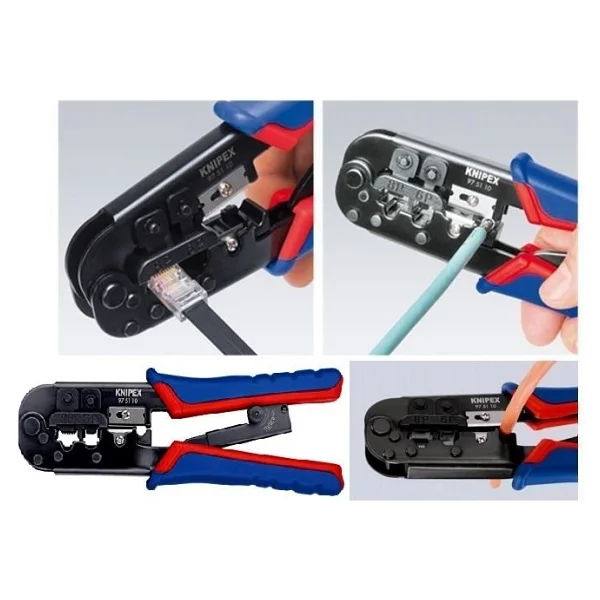Knipex 97 51 10 190 Mm Telefon Network Bağlantı Pensesi - Görsel 2