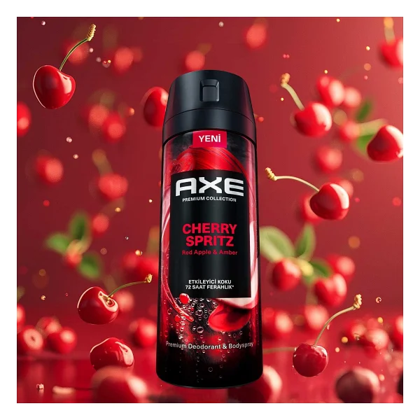 Axe Premium Collection Cherry Spritz 150 Ml Erkek Deodorant - Görsel 6