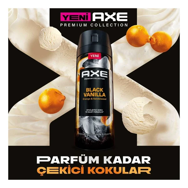 Axe Premium Collection Black Vanilla 150 Ml Erkek Deodorant - Görsel 4