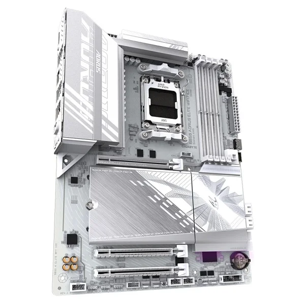 Gigabyte B850 Aorus Elite Wıfı7 Ice AMD Am5 DDR5 Atx Anakart - Görsel 2