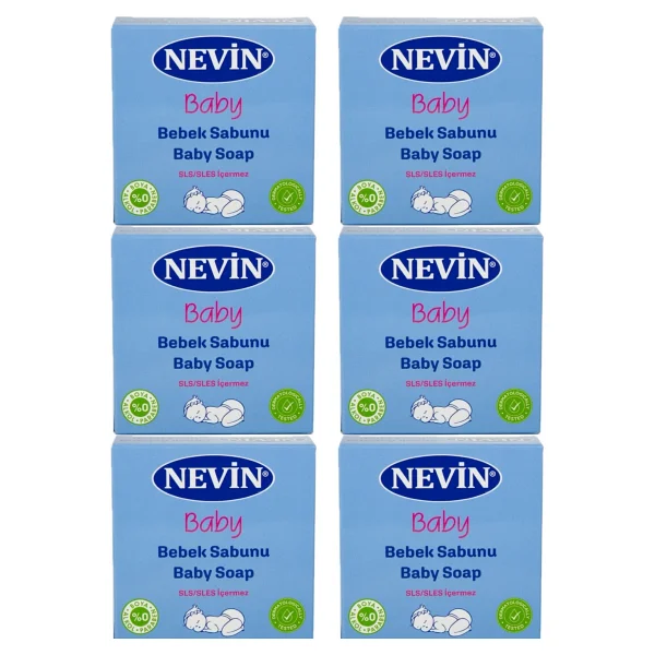 Nevin Baby 100 Gr 6 Adet Bebek Sabunu