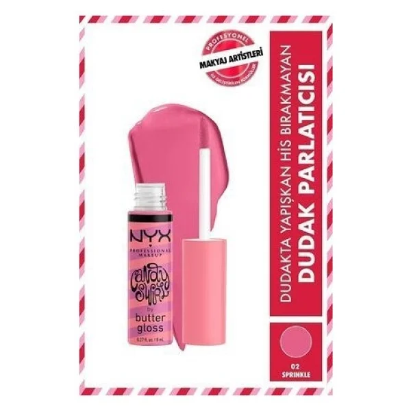 Nyx Professional Makeup Butter Gloss Dudak Parlatıcısı - Görsel 6